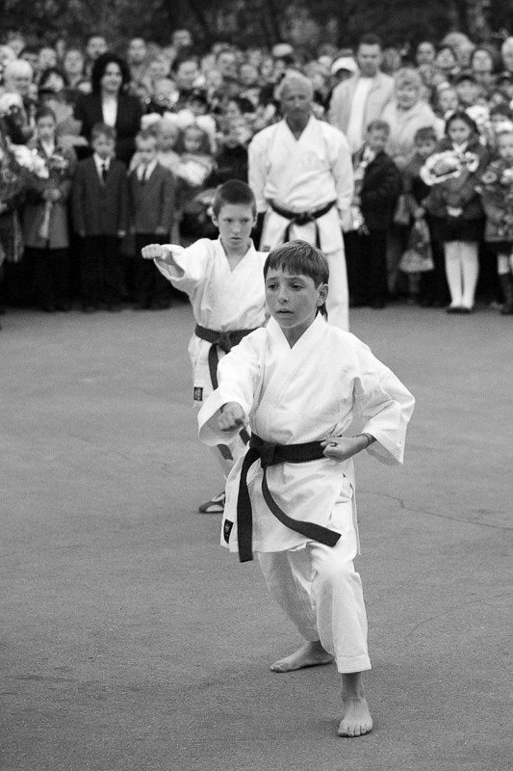 ката. Автор: Братаев Юра 1 сентября, линейка, карате, ката, Братаев Юра