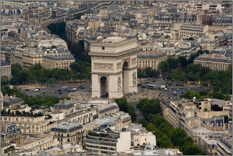 париж, триумфальная арка ***photo preview