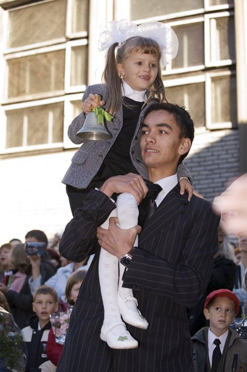 1 сентября, линейка,, Братаев Юра