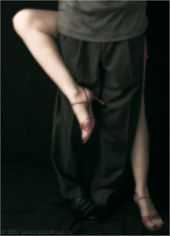 гламур, девушка, женщина, ноги Shall we dance? фото превью