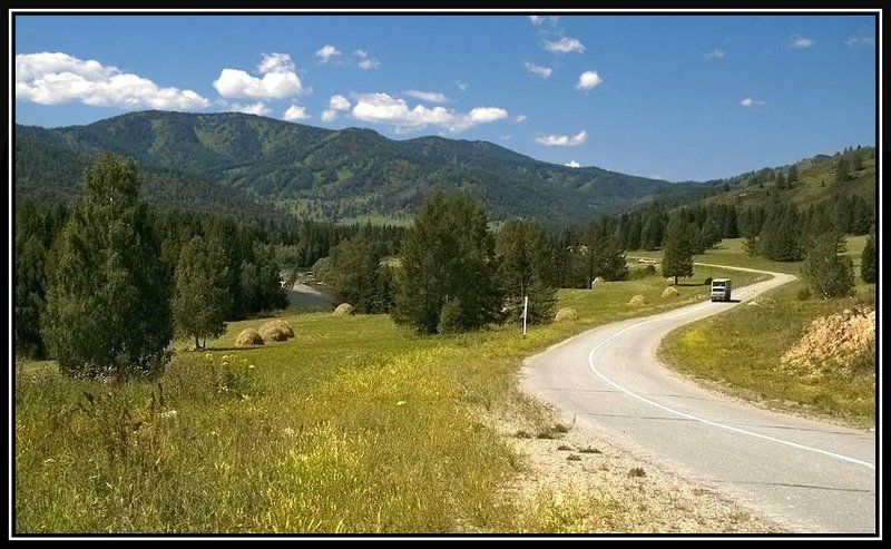 дороги , горы Дороги Алтая фото превью