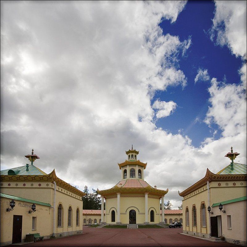 пушкин, александровский, парк китайский домикphoto preview