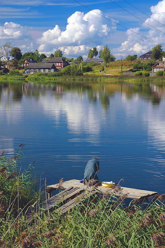 бологое, озеро, полоскание белья Как 1000 лет назадphoto preview
