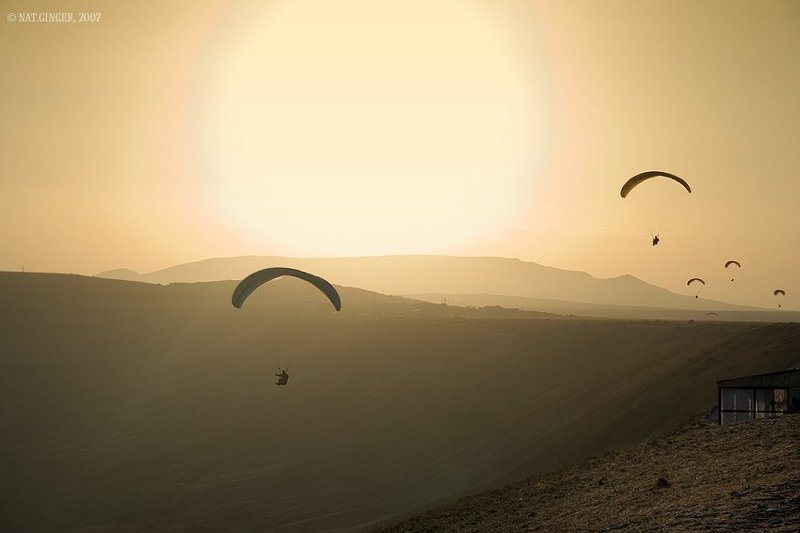 коктебель, пейзаж, летающие люди Инопланетянеphoto preview