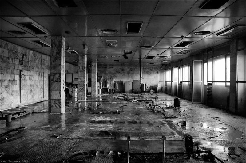 руины, советский хайтек Матрицаphoto preview