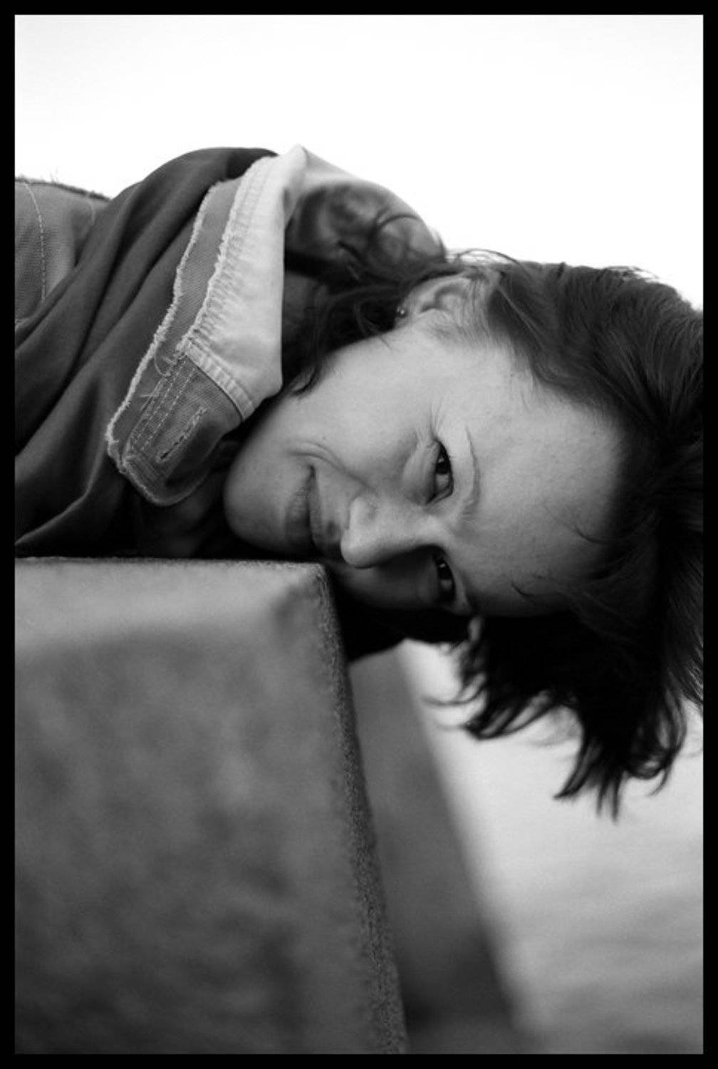 девушка, ч/б, пленка, портрет, улыбка, набережная, ju4a