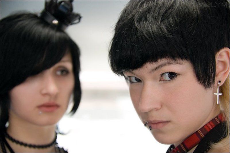 взгляд, портрет, девушка, sakura, tora отстань от нас ...photo preview