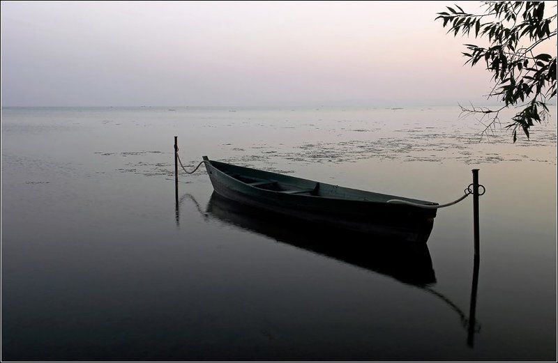 переславль, залесский, плещеево, озеро, лодка Лишь комариный писк тревожил тишину...photo preview