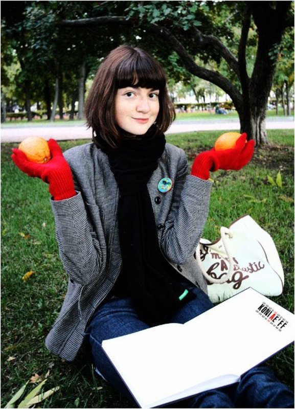 orange, апельсиновое, настроение, red, girl, albina, альбина, smile Апельсиновое настроениеphoto preview