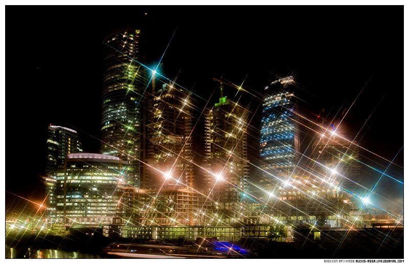 москва, сити, федерация, небоскреб, ночь Москва-Ситиphoto preview