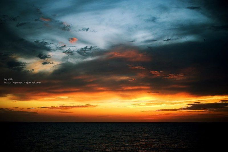 закат, море, сочи Золотой закат Сочиphoto preview