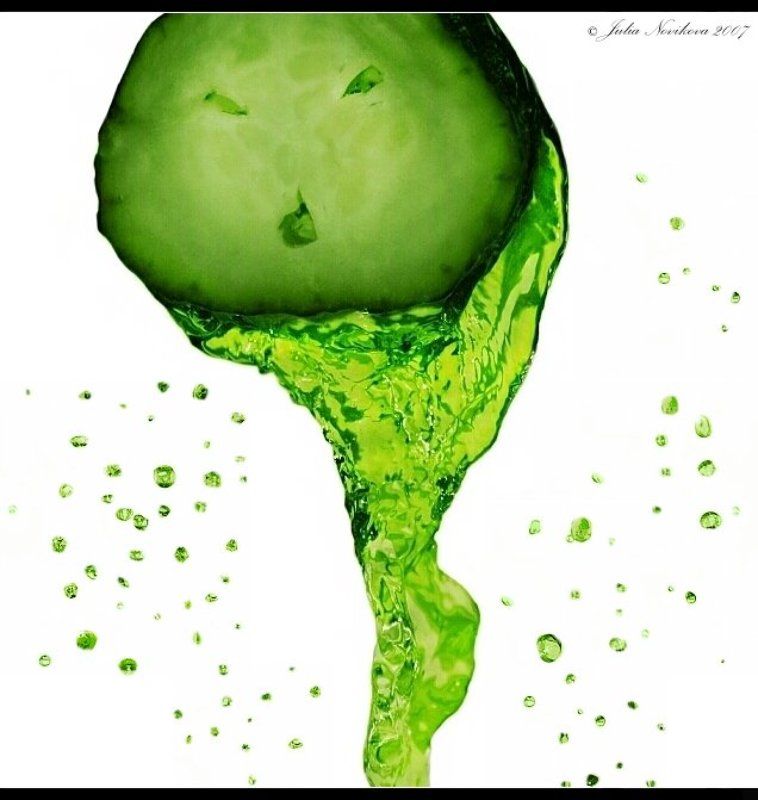 огурец, макро, зеленый Огуречный сок.photo preview