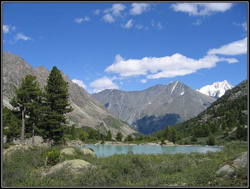 алтай, горы, озеро, дарашколь Озеро Дарашколь фото превью