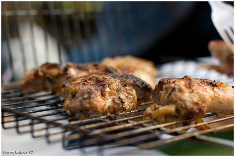 пикник, шашлык, осень, мясо, гриль, кайф, слюни осенние пикникиphoto preview