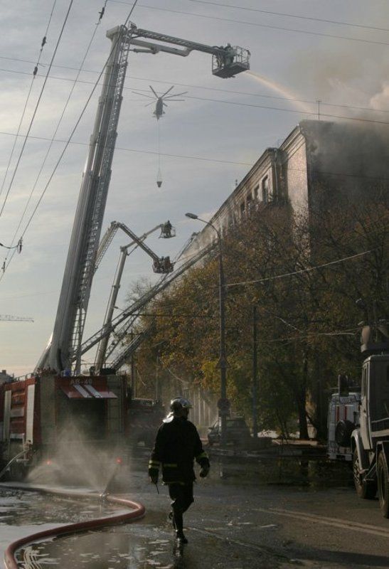 пожар на Дубровкеphoto preview