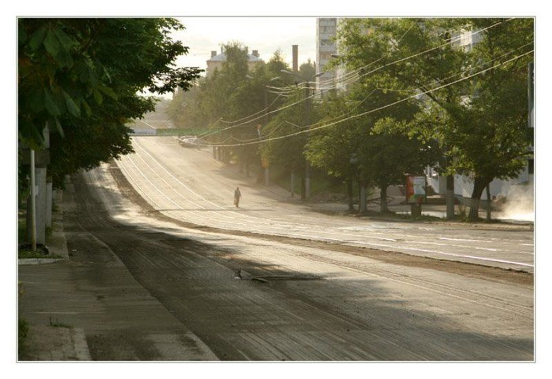 Пробуждение городаphoto preview