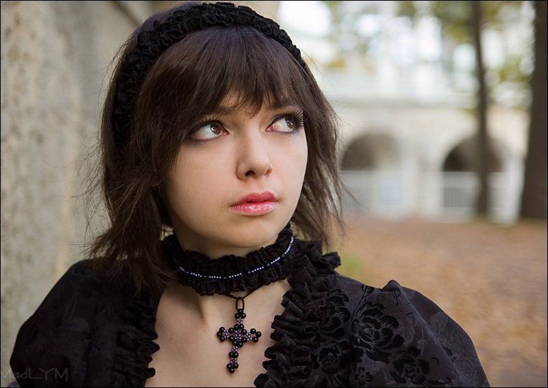 du, gothic, lolita, портрет, девушка, костюм, осень, лолита Lolitaphoto preview