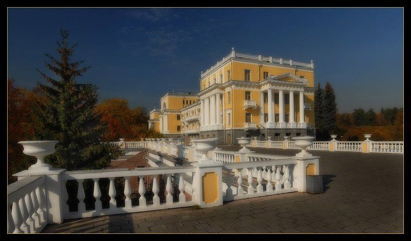 памятник, архитектуры, усадьба архангельское, осень, солнце, свет Архангельское, во сне и наявуphoto preview