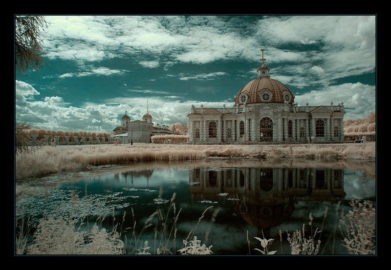 ик, infra red, инфракрасная съемка, кусково Кусково. ИК. Гротphoto preview