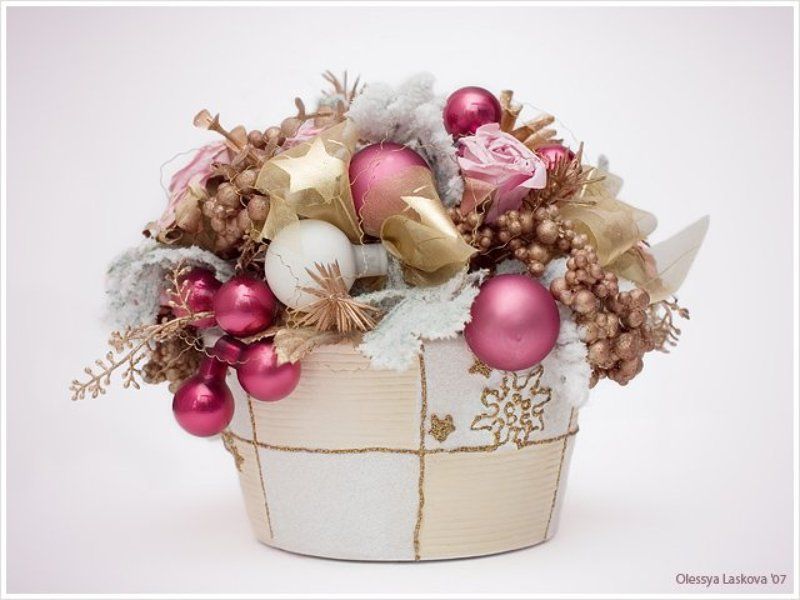 новый год, рождество, букет, украшения скоро-скороphoto preview