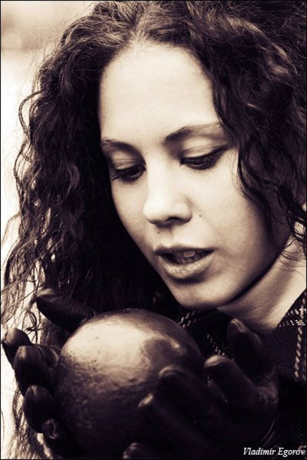 девушка, шар, набережная, Vladimir Egorov