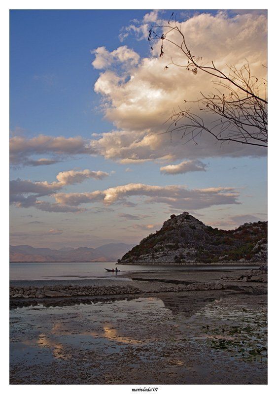 скадарское, озеро, вечер *** фото превью