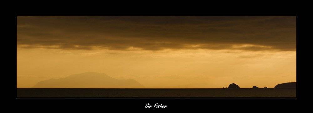 Апельсиновый закат. Автор: Sir Fisher магадан, Sir Fisher