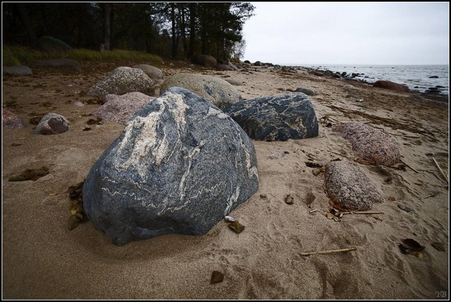 камушки. Автор: Братаев Юра финский залив, камни, осень,, Братаев Юра