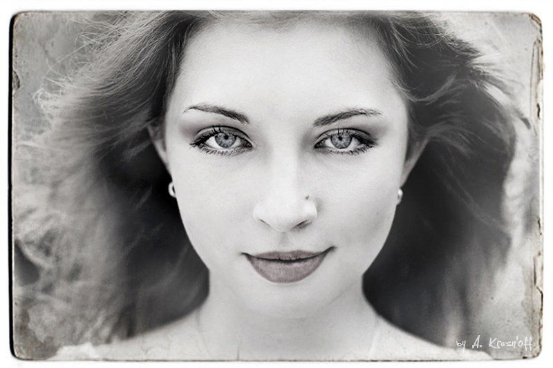 лида, королёва, портрет, взгляд, улыбка, волосы, фото про взгляд...photo preview