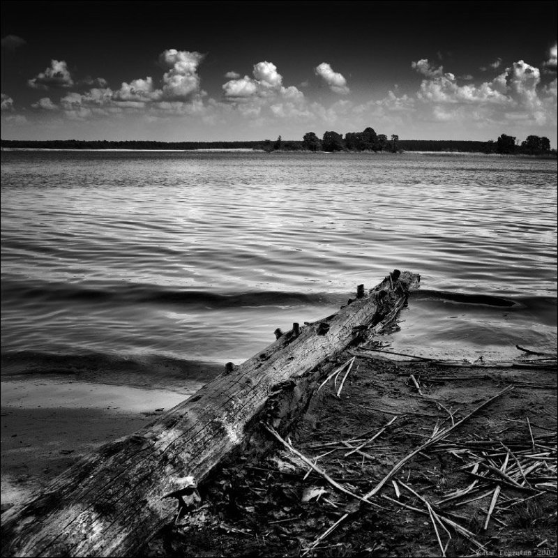 вечер, озеро, берег Тихий вечер на берегу озераphoto preview