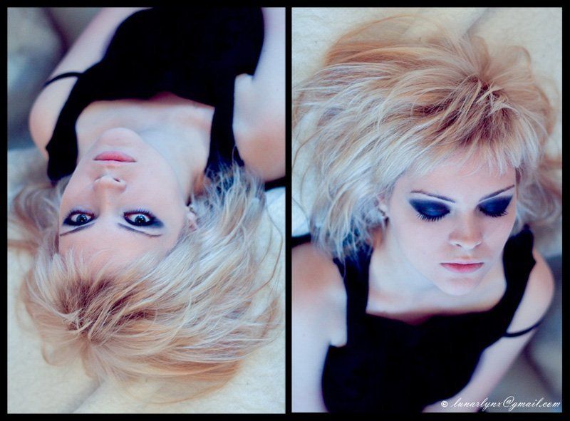 холод синий взгляд Морозом по кожеphoto preview