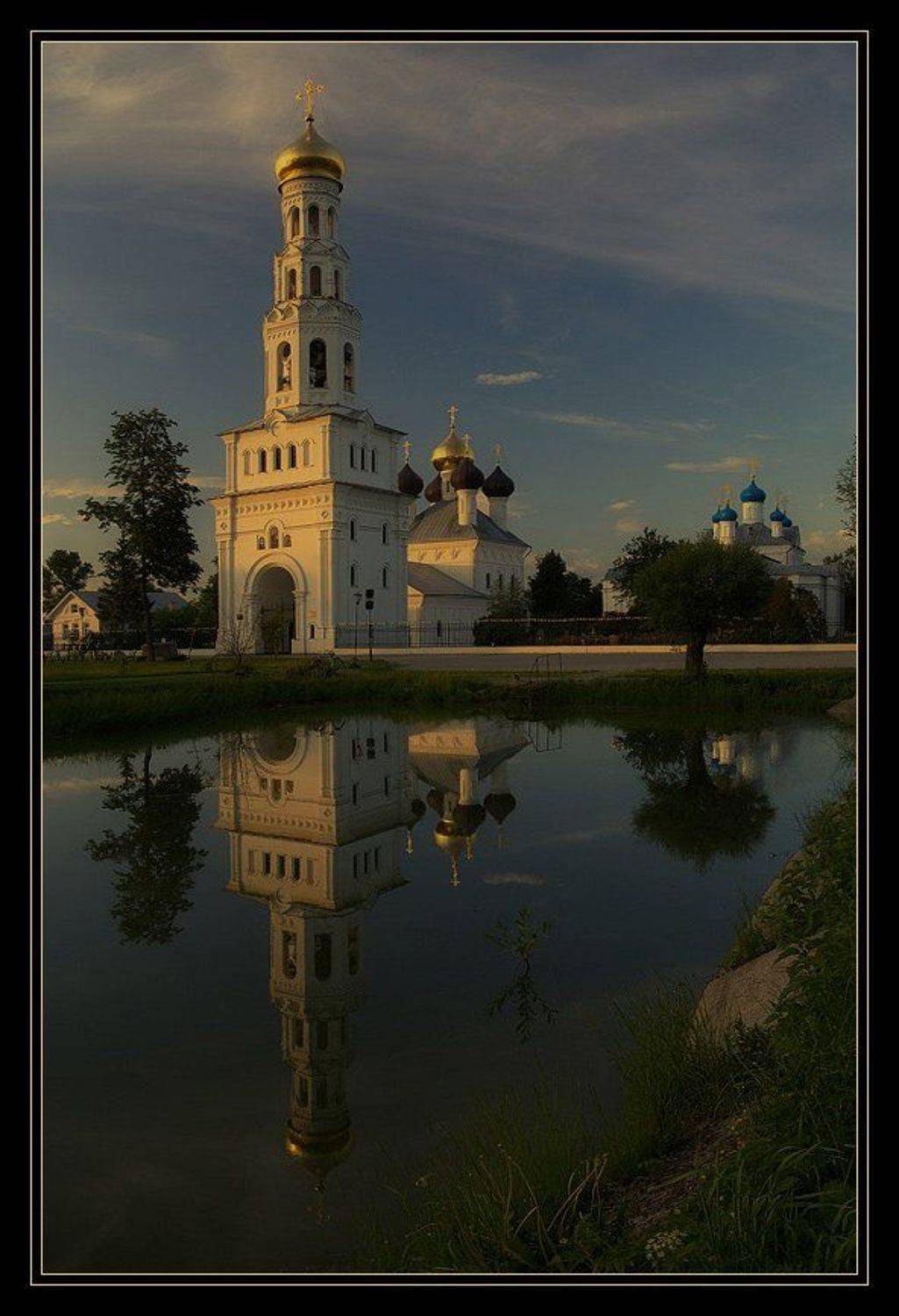 храмовый, комплекс, село, завидово, закат, Александр Бельтюков