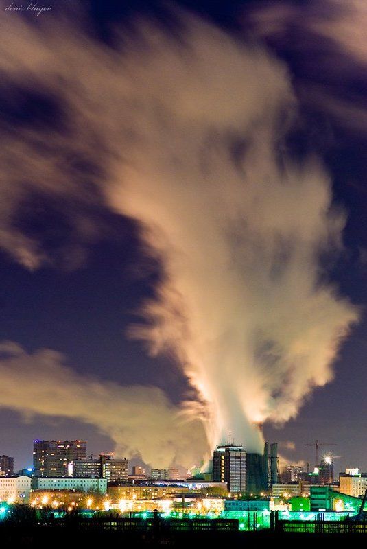 фото, пейзаж, денис клюев, variart Городские облака фото превью