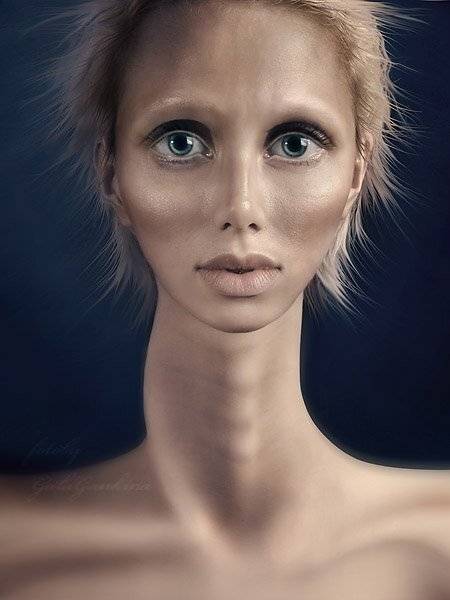 портрет Блондинки у которой не все впорядке..... Автор: D.D. , D.D.