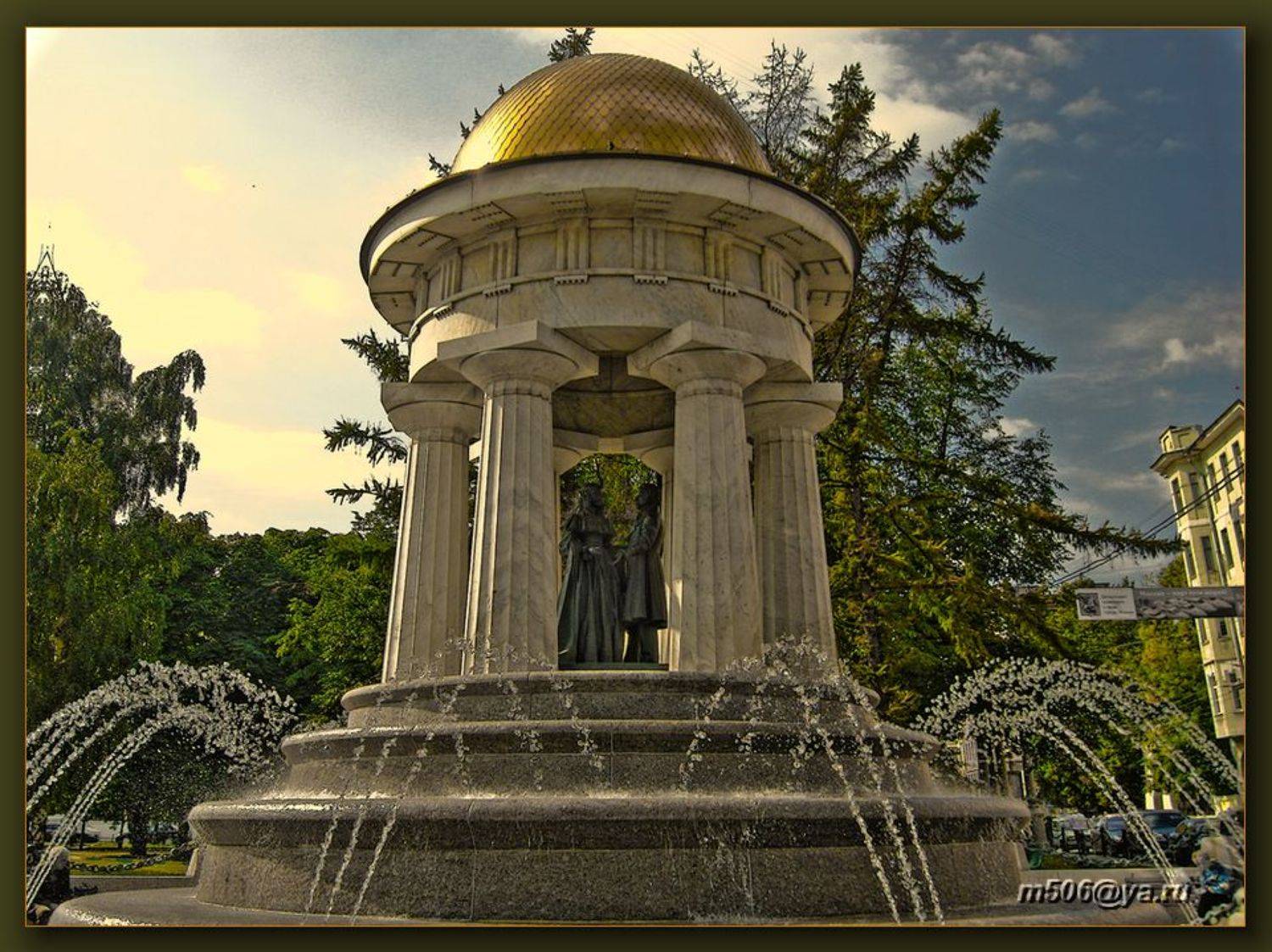 Вместе навсегда.... Автор: Mike© гончарова, пушкин, памятник, москва, никитские ворота, m506, Mike©