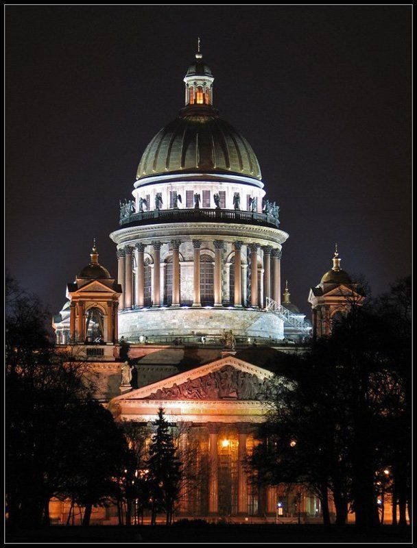 питер, исаакий, ночь, город Одна ночь в Питере. ИСААКИЙphoto preview