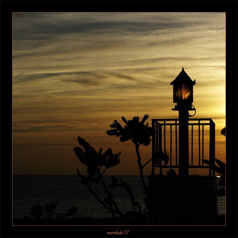 маяк вечер Маячок... фото превью