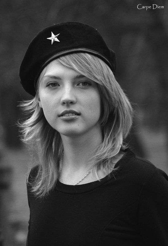 девушка, че, гевара, берет Chephoto preview