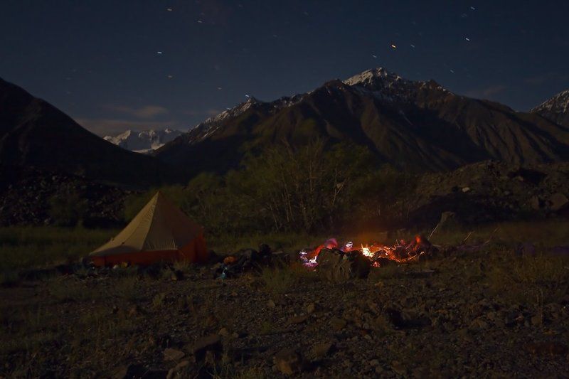 памир,на зеленке, отдых  от льдов Такой разный Памирphoto preview