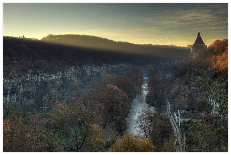 смотрыч, каньйон, каменец-подольский Над каньйоном. Кам\'янець-Подільский.photo preview