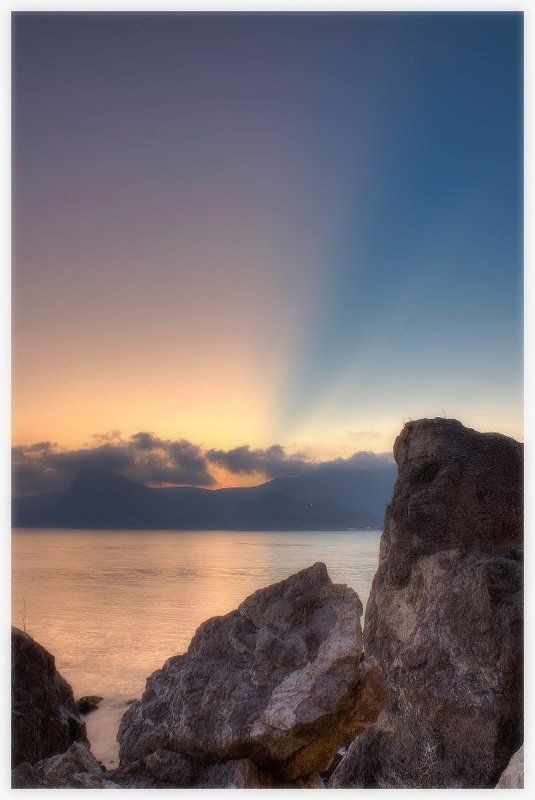 крым, море, судак, камни, украина, чёрное море краски крымаphoto preview