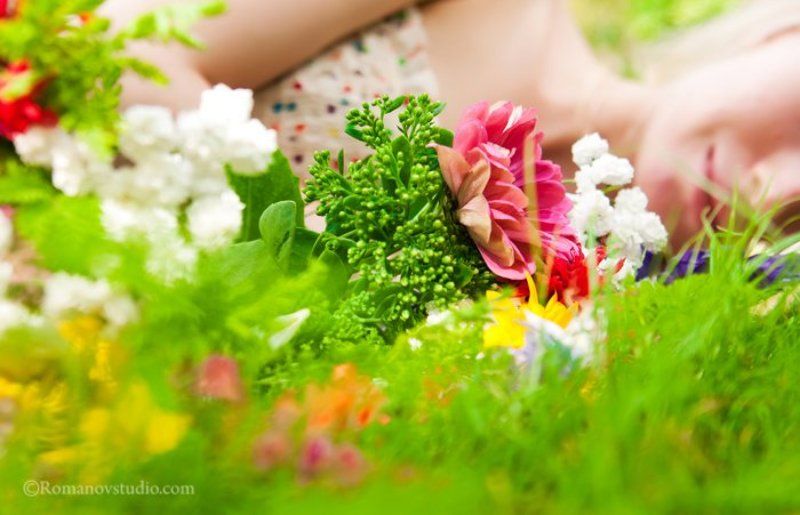 In the flowers I was grownphoto preview