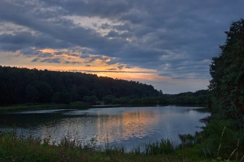 талашкино,рассвет,утро,тучи Рассвет дождливого дняphoto preview