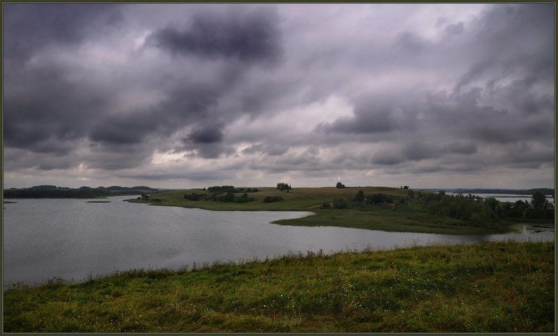 браслав, озеро, острова, москавцы На Браславщине непогодаphoto preview