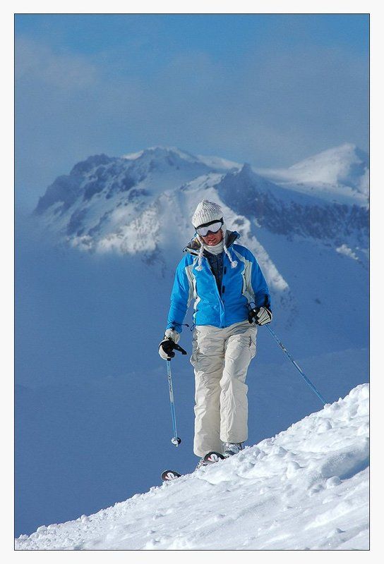 гудаури, горные лыжи, горы, грузия Про задний план в фотографииphoto preview