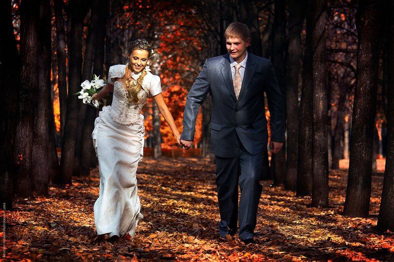 свадебная, фотография Осенний марафон...photo preview