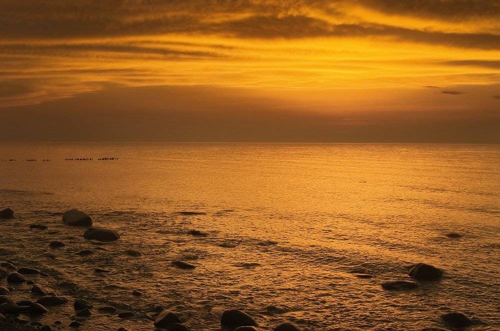 После заката. Автор: Александр Титаренко закат, Александр Титаренко