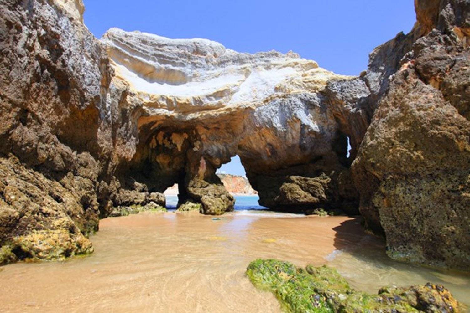 Пляжи Прая Роша в Портимау - символ Алгарве.. Автор: Leonid Shvarts атлантика, портимау, пляж,, Leonid Shvarts