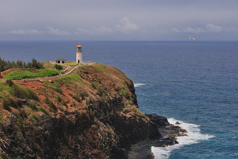 пейзаж, гавайские, острова, кауай, kauai, hawai Kilaueaphoto preview