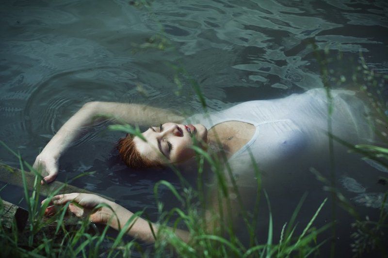 офелия , вода , девушка photo preview